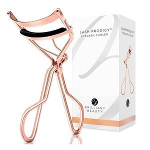 NIB Brilliant Beauty Eyelash Curler - Rose Gold